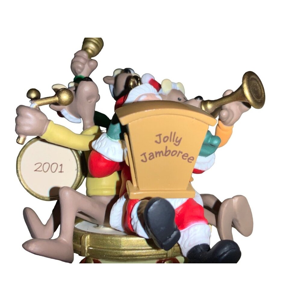 Hallmark Keepsake Ornament  Kris’s and the Kringle Santa and Reindeer - Picture 5 of 14